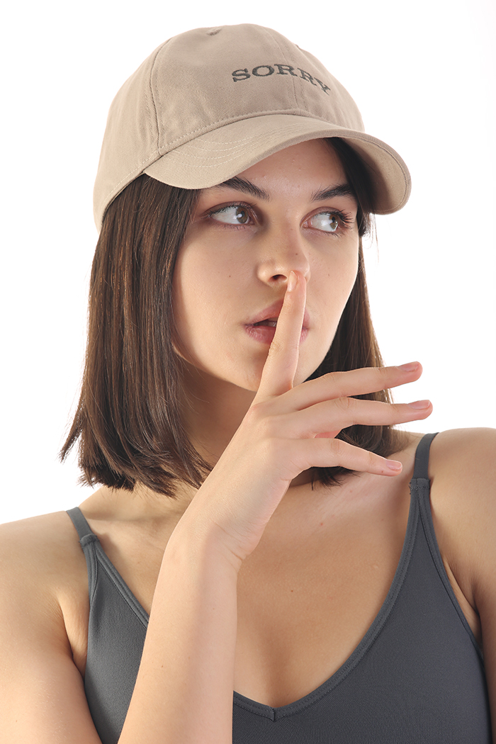 6 Panel Şapka Laminesiz Doğal 